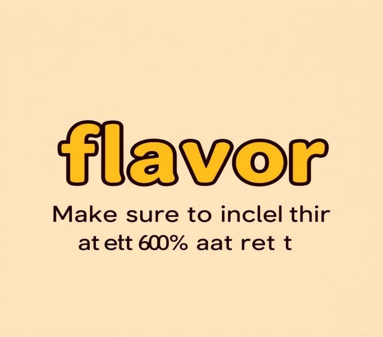 Flavor vs. Flavour: Grammar & Usage Guide