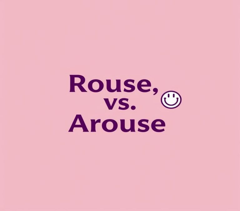 Rouse vs Arouse: Grammar Usage & Difference Examples