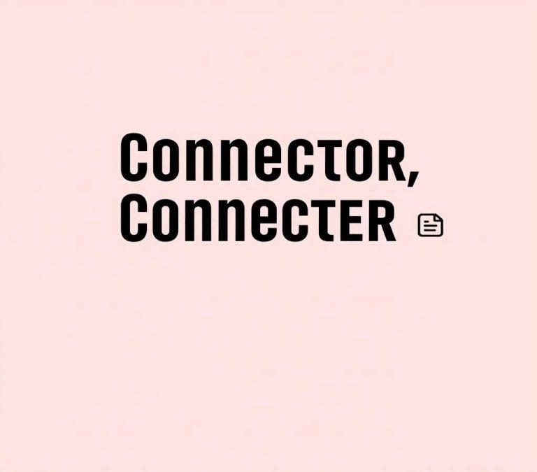 Connector vs. Connecter: Grammar Usage & Correct Spelling