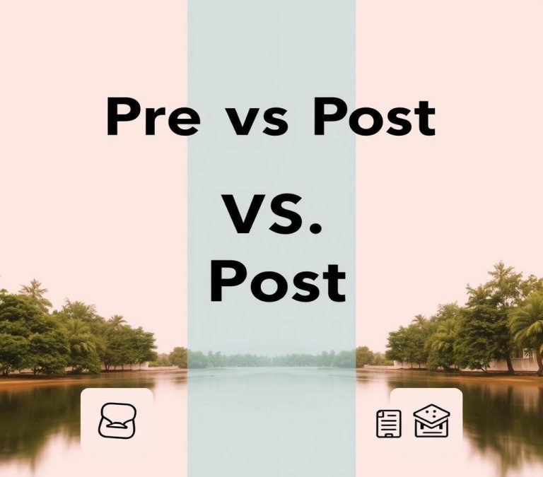 Pre vs Post: Mastering Grammar Usage Prefix Selection